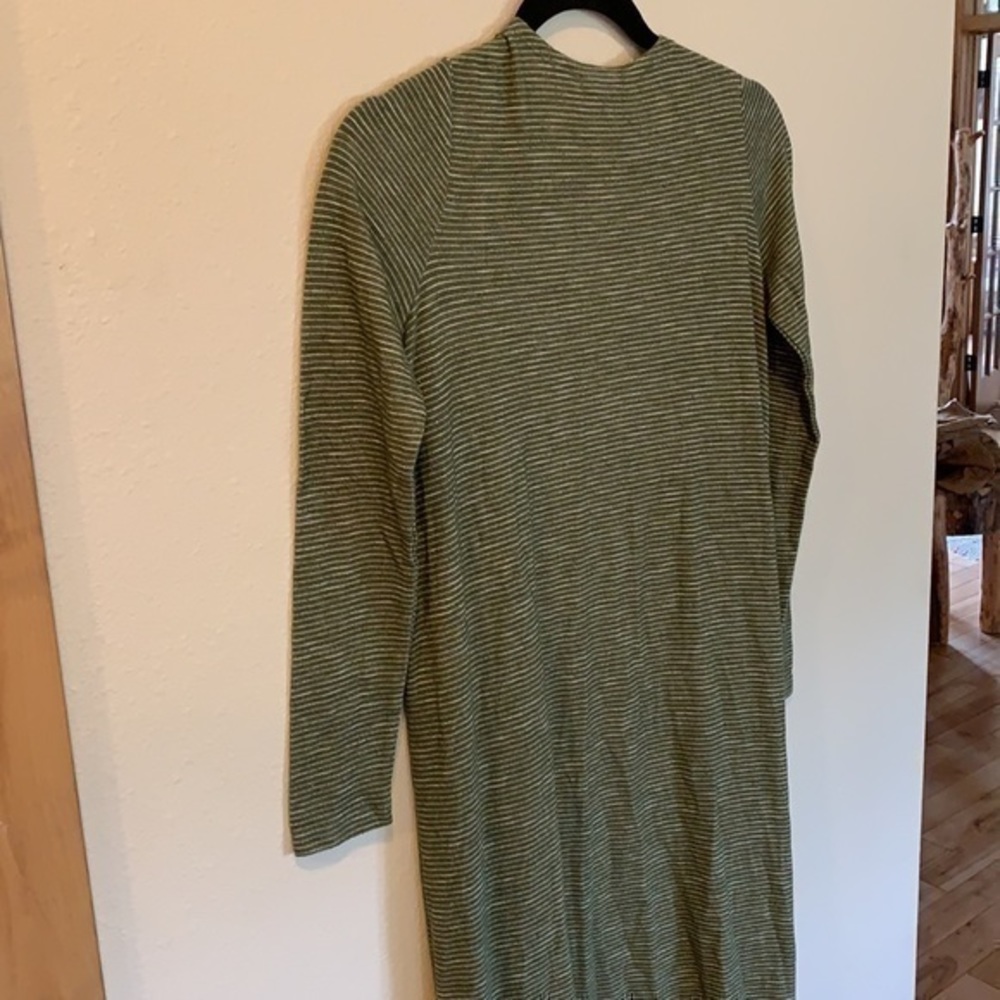 Shacket Extra long duster knit sweater jacket cardigan